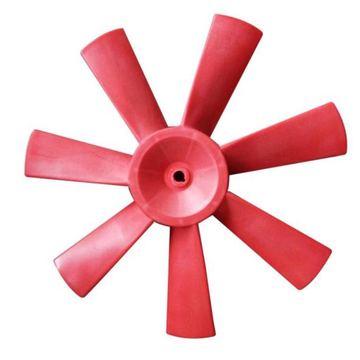 厂家生产风机尼龙叶轮塑料pp风机叶轮轴流风机专用塑料叶轮